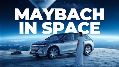 Mercedes-Maybach collabore avec une société de voyages spatiaux
