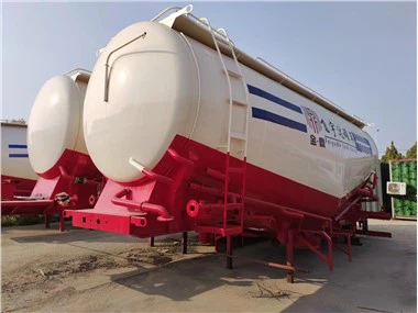 3 Essieu 45 Cbm Remorque citerne de ciment Vraquier de 60 tonnes à vendre